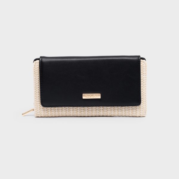 NOLAH πορτοφόλι Avignon Natural Black