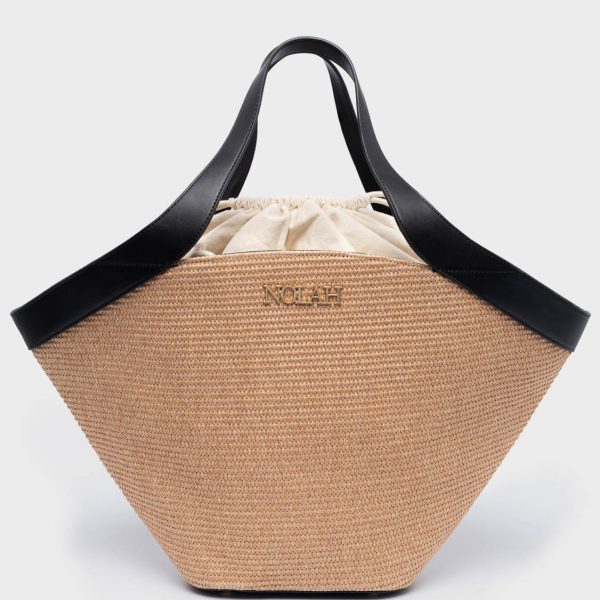 NOLAH τσάντα Alessa Beige Black
