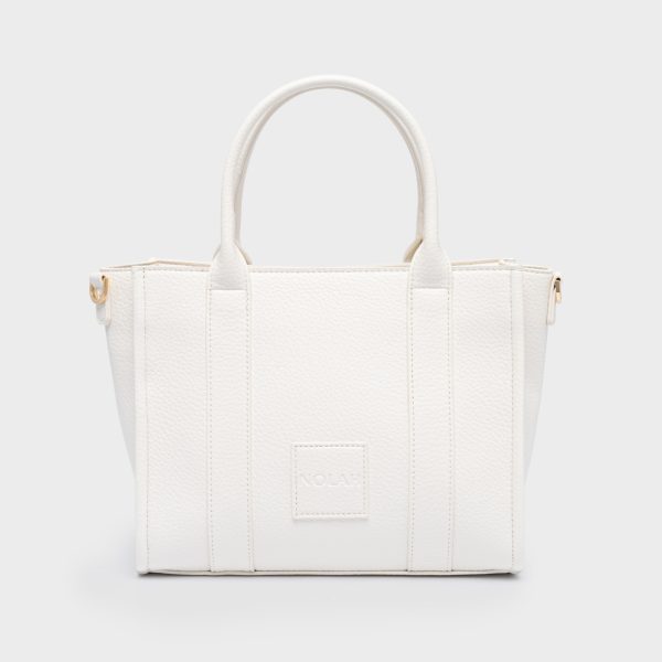 NOLAH τσάντα Korina Medium Off White