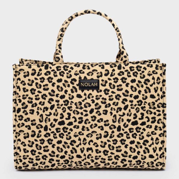 NOLAH τσάντα Leopard Brown
