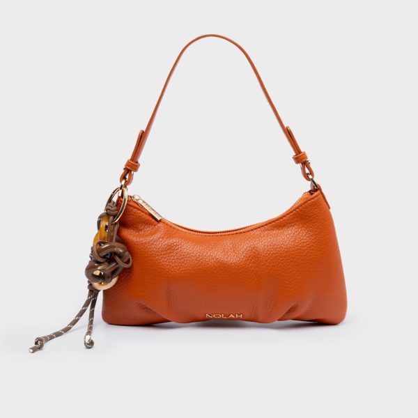 NOLAH τσάντα Lina Orange Light Gold