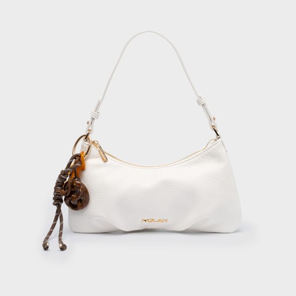 NOLAH τσάντα Lina White Light Gold