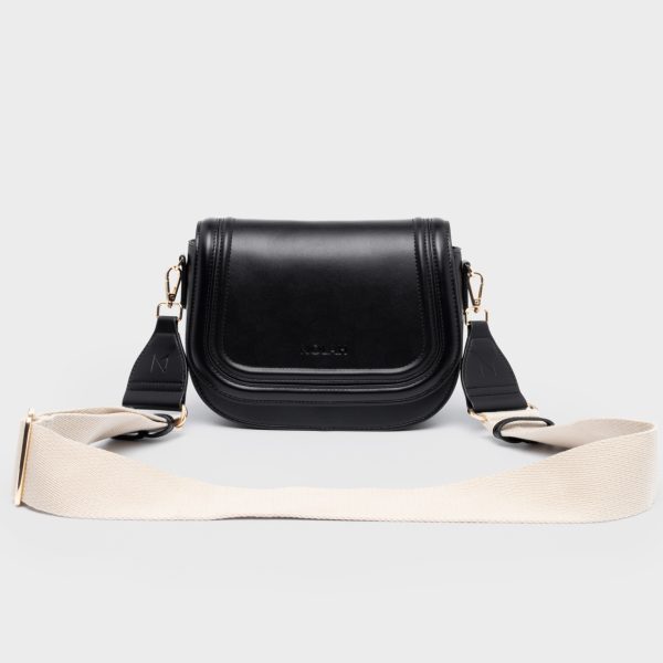 NOLAH τσάντα Bradley Black Light Gold