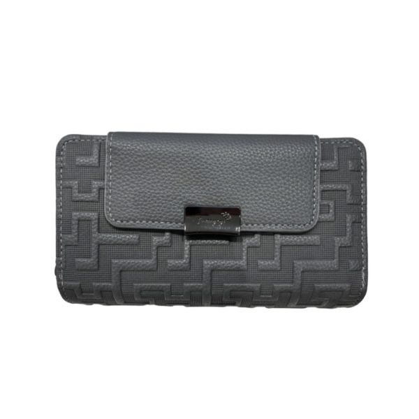 FASHION Πορτοφόλι Dorvin Grey Gun
