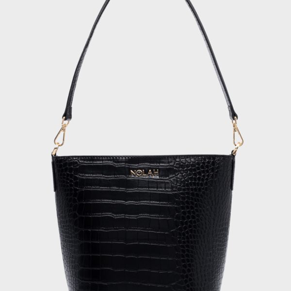 NOLAH τσάντα Cecilia Black Light Gold