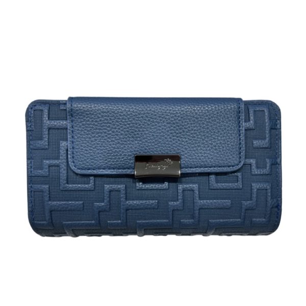 FASHION Πορτοφόλι Dorvin Blue Gun