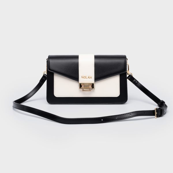 NOLAH τσάντα Danny Black Cream