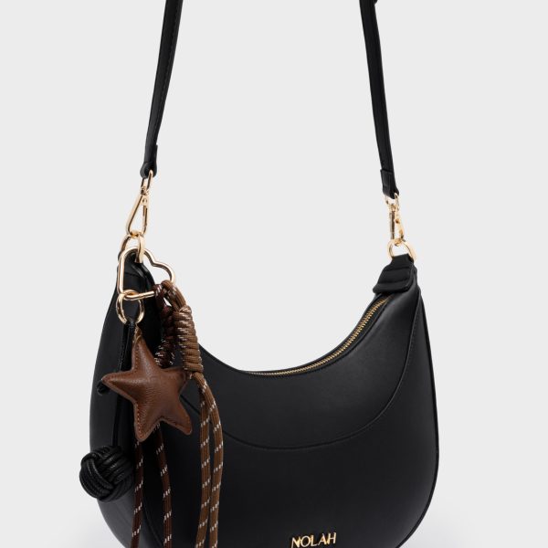 NOLAH τσάντα Fabela Black Light Gold