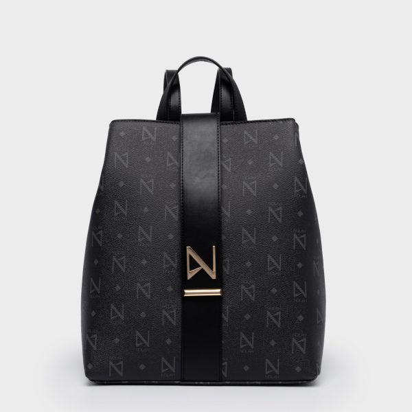 NOLAH τσάντα Heron Black Light Gold