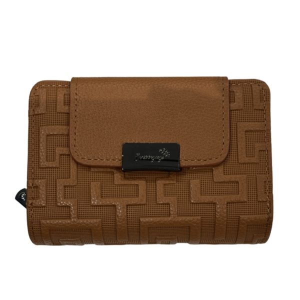FASHION Πορτοφόλι Destiny Brown Gun