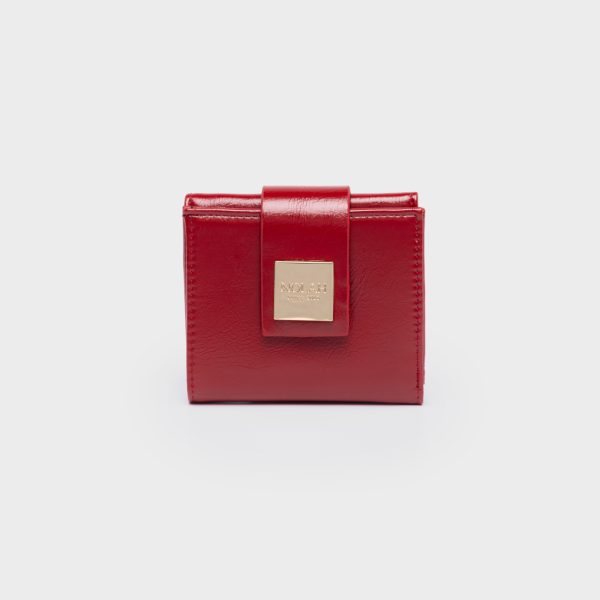 NOLAH πορτοφόλι Lana Red Light Gold