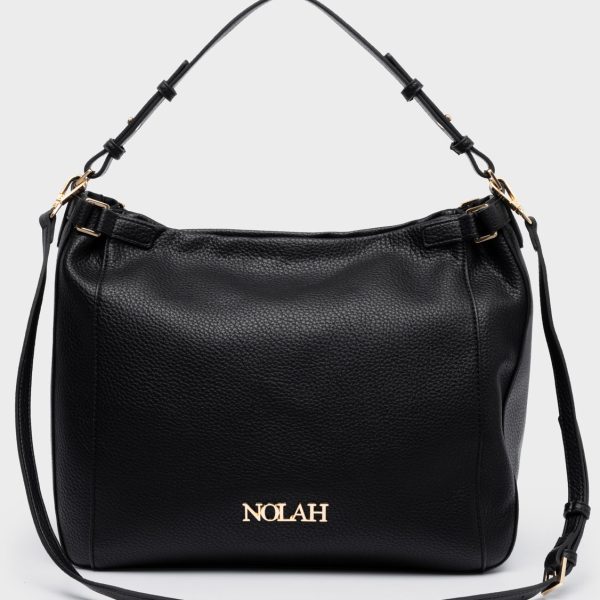 NOLAH τσάντα Mary Black Light Gold