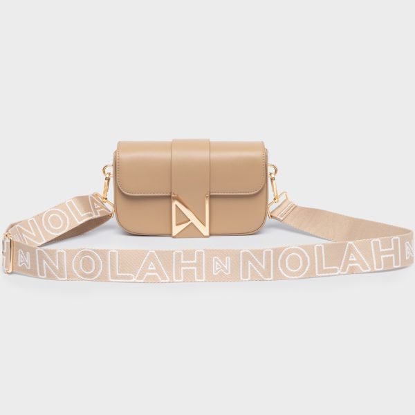 NOLAH τσάντα Niki Beige Light Gold