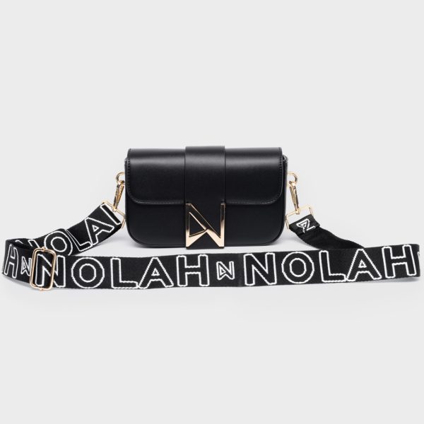 NOLAH τσάντα Niki Black Light Gold