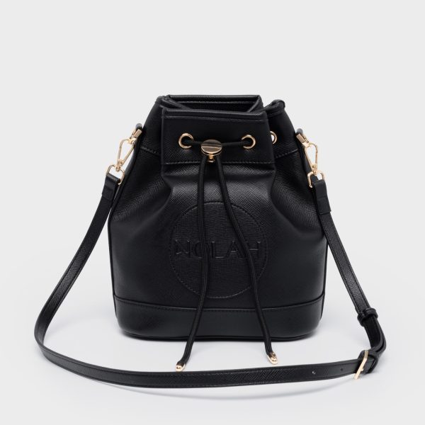 NOLAH τσάντα Ryan Black Light Gold