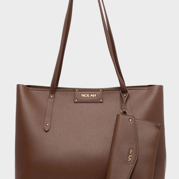 NOLAH τσάντα Serenity Chocolate Brown
