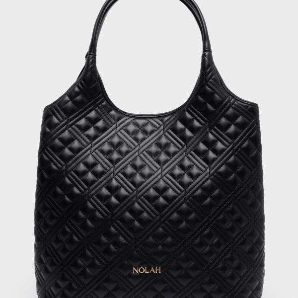 NOLAH τσάντα Susan Black Light Gold