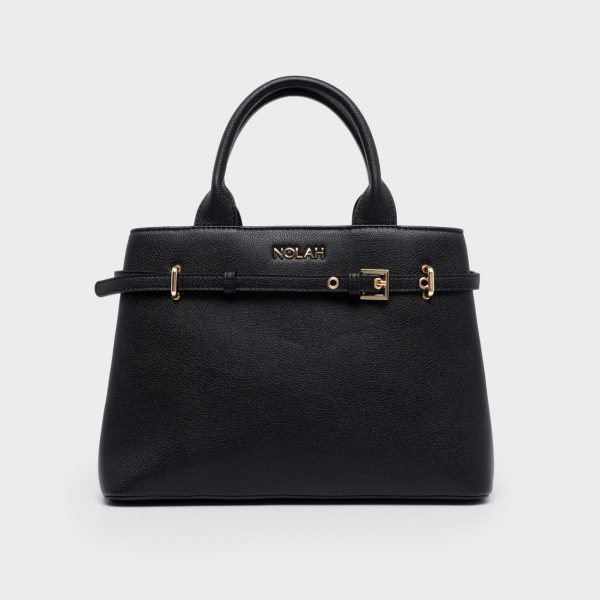 NOLAH τσάντα Velinia Black Light Gold