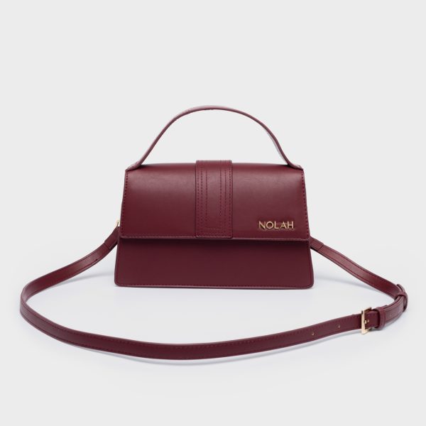 NOLAH τσάντα Blake Burgundy