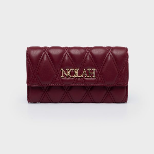 NOLAH πορτοφόλι Violet Burgundy
