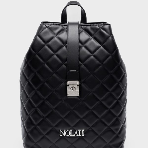 NOLAH τσάντα Zander Black Silver