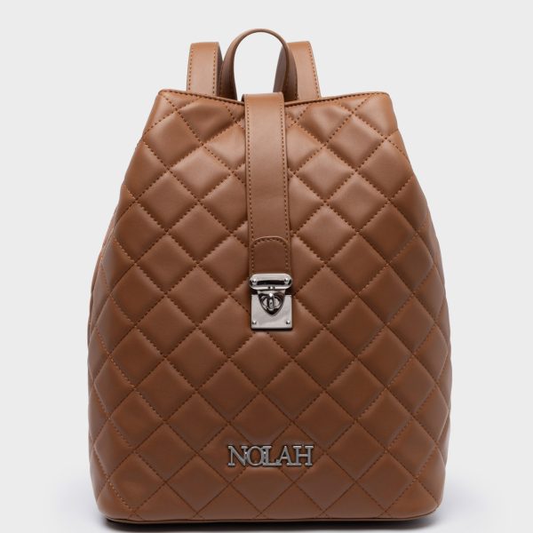 NOLAH τσάντα Zander Brown Silver