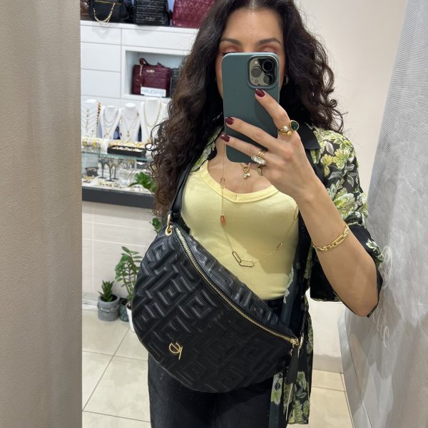 ΤΣΑΝΤΑ BELT BAG ΜΕΓΑΛΗ ΜΑΥΡΗ
