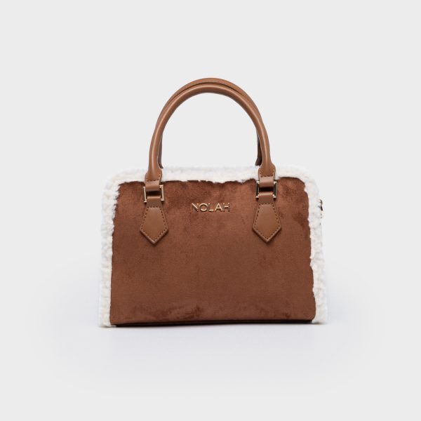 NOLAH τσάντα Autumnleaf Brown Cream