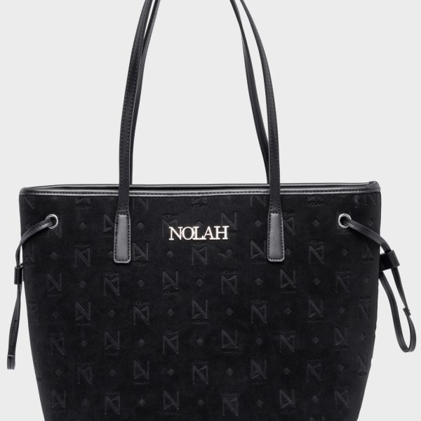 NOLAH τσάντα  Florence Black Silver