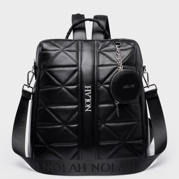 NOLAH τσάντα Tatum Black Silver