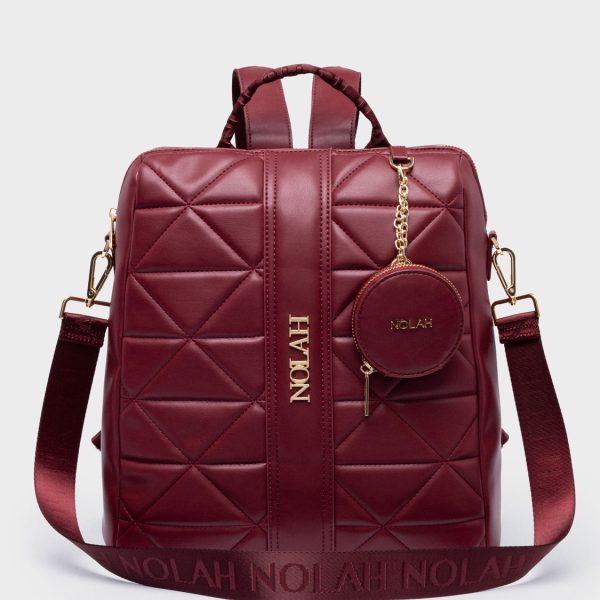 NOLAH τσάντα Tatum Burgundy