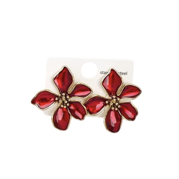 ΣΚΟΥΛΑΡΙΚΙΑ ΕΠΙΧΡΥΣΩΜΕΝΟ ΑΤΣΑΛΙ ΜΕ ΚΟΚΚΙΝΟ ΛΟΥΛΟΥΔΙ