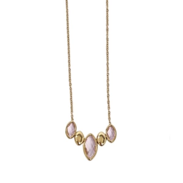 ΚΟΛΙΕ ΕΠΙΧΡΥΣΩΜΕΝΟ ΑΤΣΑΛΙ ΡΟΖ ΠΕΤΡΕΣ