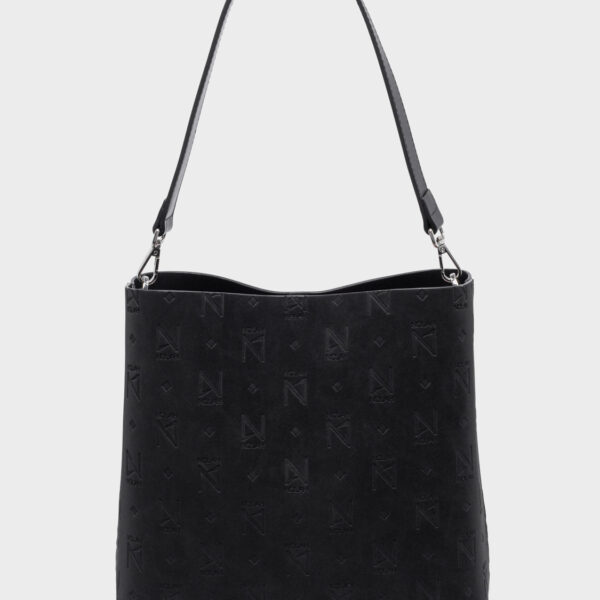 NOLAH τσάντα Brielle Black Silver