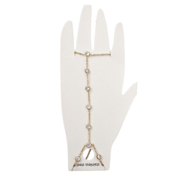 ΒΡΑΧΙΟΛΙ - ΔΑΧΤΥΛΙΔΙ ΑΛΥΣΙΔΑ ΕΠΙΧΡΥΣΩΜΕΝΟ ΑΤΣΑΛΙ