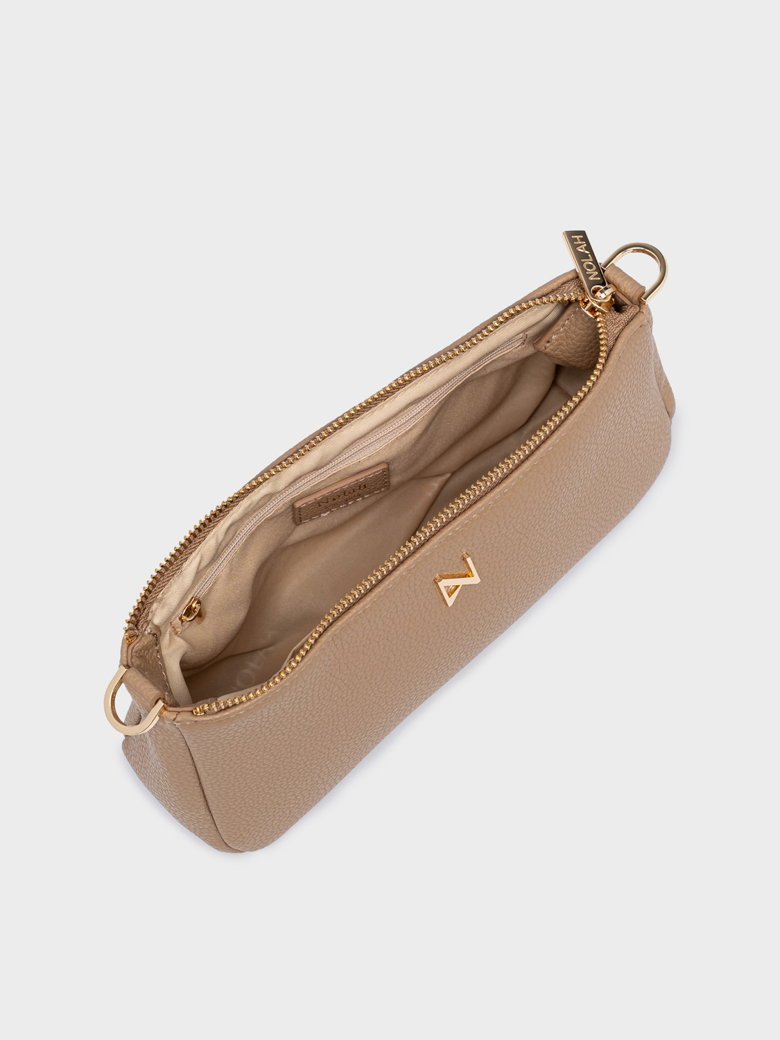 Flavia-Beige-Light-Gold-4 NOLAH τσάντα Flavia Beige - Image 3