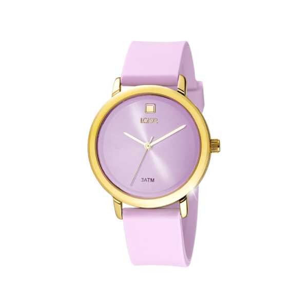 Ρολόι New Popsicle με μωβ λουράκι σιλικόνης και μωβ καντράν