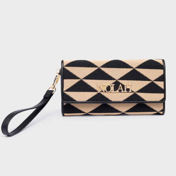 NOLAH πορτοφόλι Romvous Beige Black