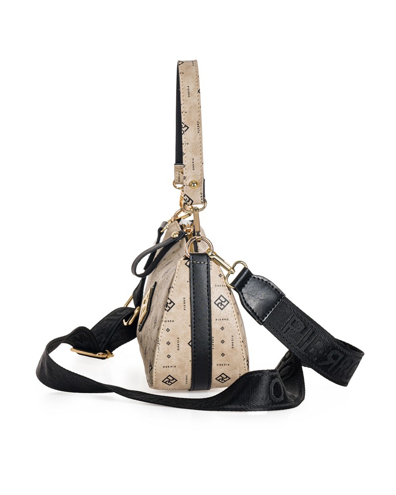 τσάντα-χιαστί-claudia-monogram (1) Τσάντα PIERRO Τσάντα Χιαστί Claudia Monogram - Image 2