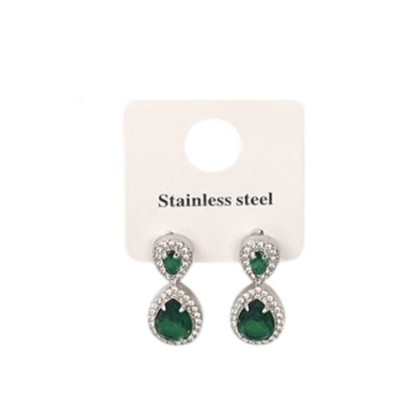 ΣΚΟΥΛΑΡΙΚΙΑ ΑΤΣΑΛΙ ΜΕ ΠΡΑΣΙΝΕΣ ΠΕΤΡΕΣ ΚΑΙ ΖΙΡΓΚΟΝ