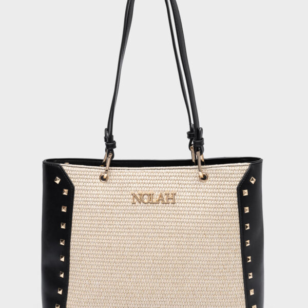 NOLAH τσάντα Ipanema Cream Black
