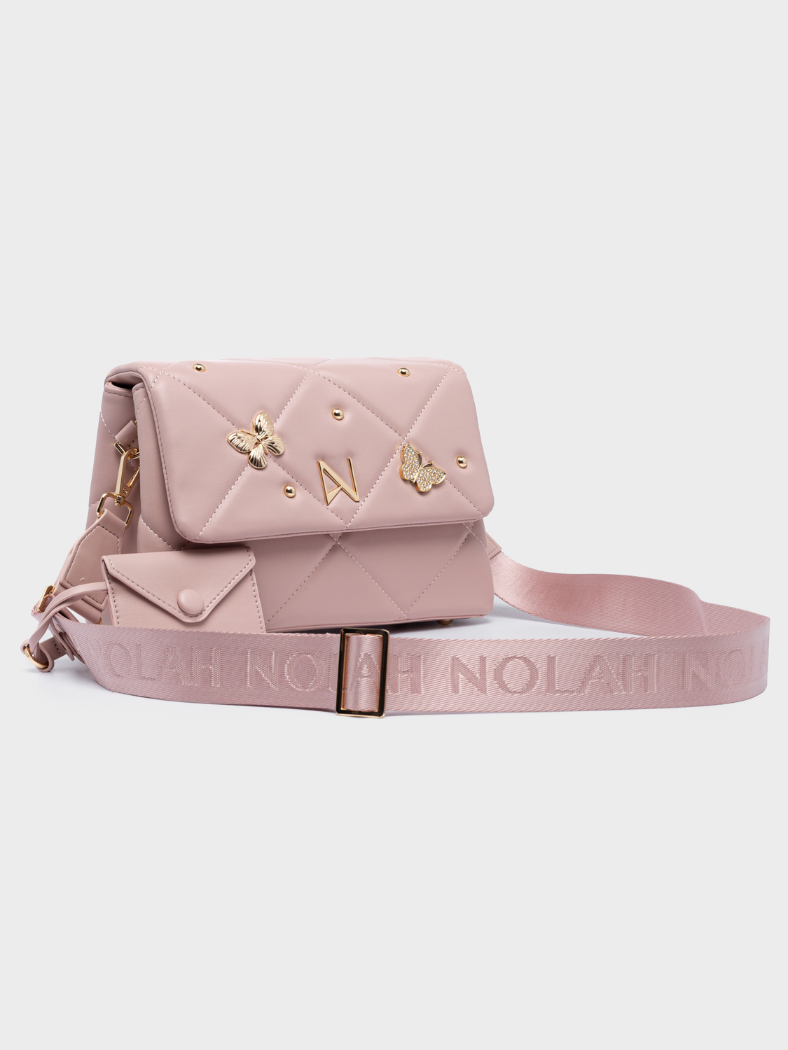 Mariposa-Pastel-Pink-2 NOLAH τσάντα Mariposa Pastel Pink - Image 3