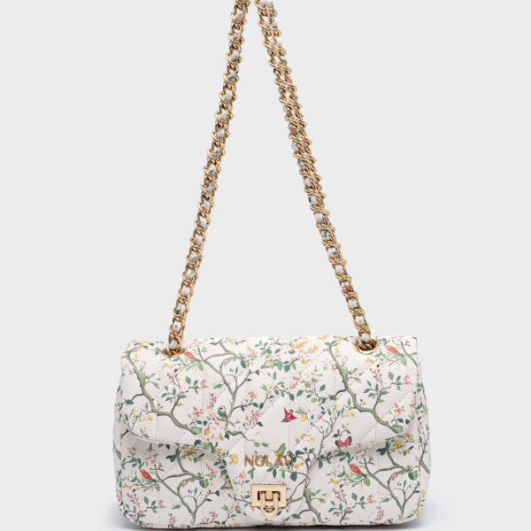 NOLAH τσάντα Nostalgia White Floral