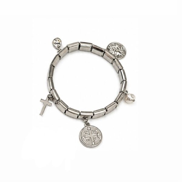 ΒΡΑΧΙΟΛΙ ΑΤΣΑΛΙ ΕΛΑΣΤΙΚΟ ΜΕ CHARMS