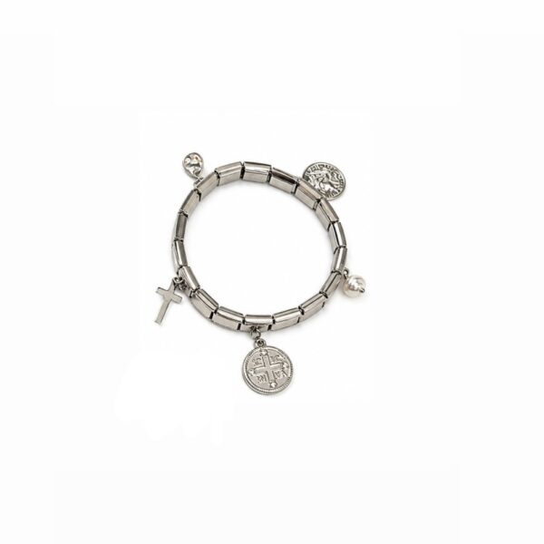 ΒΡΑΧΙΟΛΙ ΑΤΣΑΛΙ ΕΛΑΣΤΙΚΟ ΜΕ CHARMS
